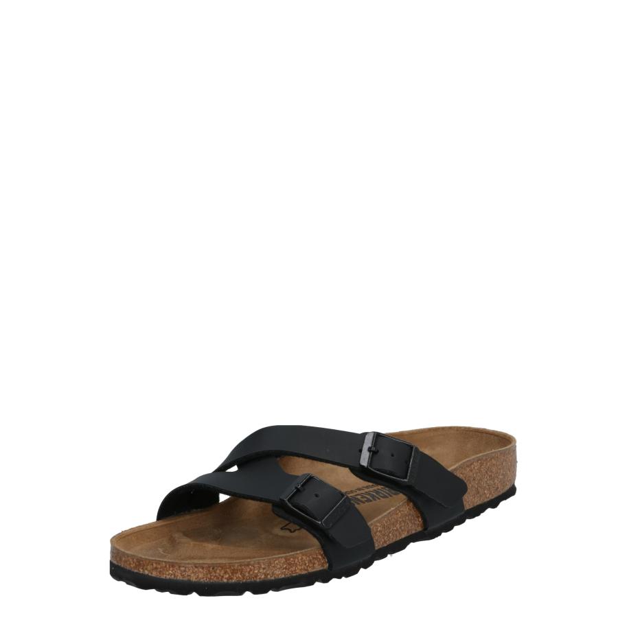 Birkenstock BIRKENSTOCK Muiltjes Yao bruin / zwart -