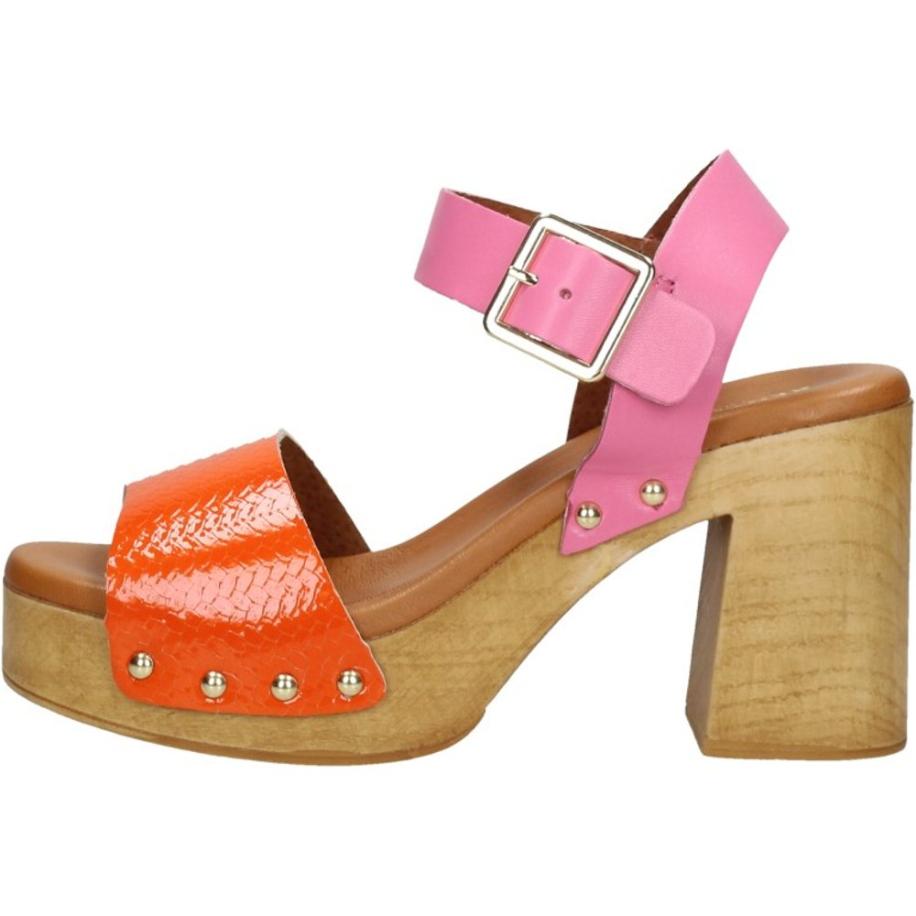 Red Rag - Sandalen Hak Oranje