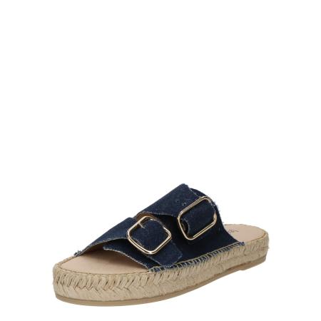 espadrij l´originale Muiltjes blauw denim
