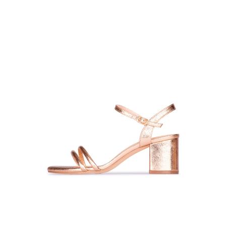 Posh POSH by Poelman Sandalen met riem Nova rose-goud