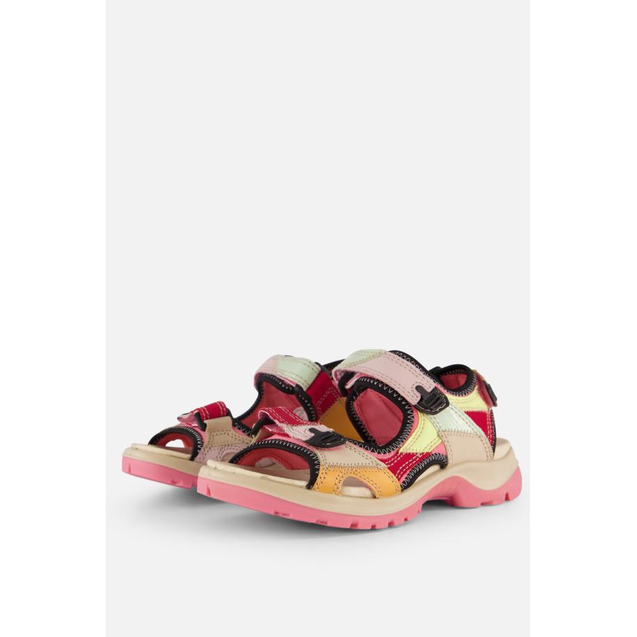 Ecco Offroad Sandalen rood Nubuck Rood