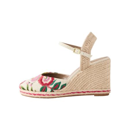 Next Next Sandaal Forever Comfort ecru / groen / rosa / rood