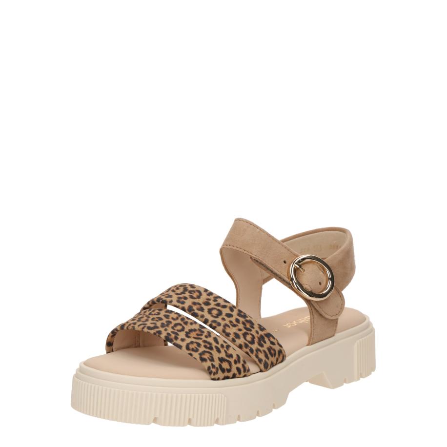 Gabor GABOR Sandaal camel / zwart -