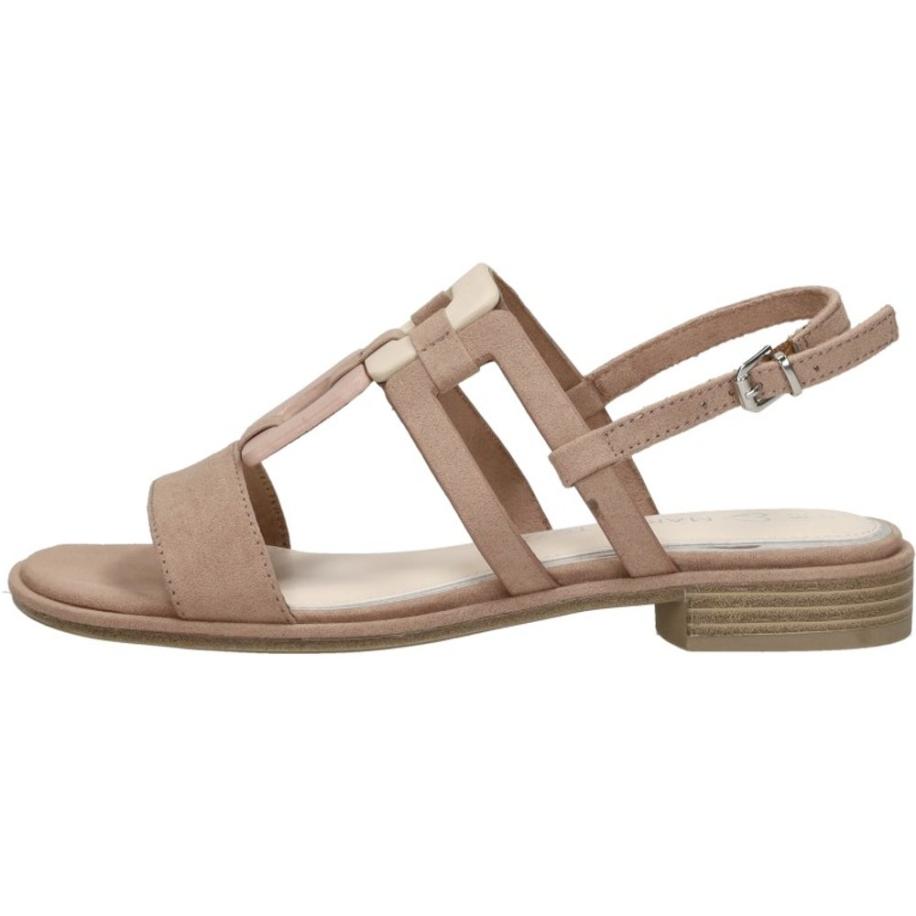 Marco Tozzi - Sandalen Plat Bruin