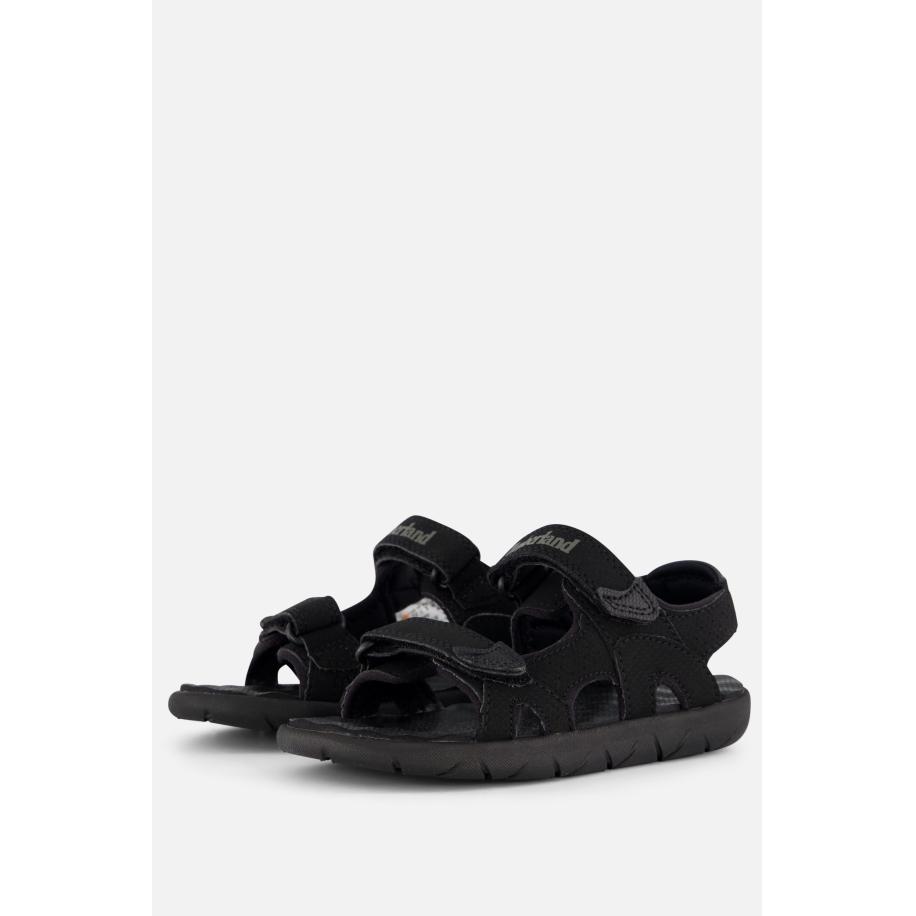 Timberland Perkins Row 2-Strap Sandalen zwart Zwart