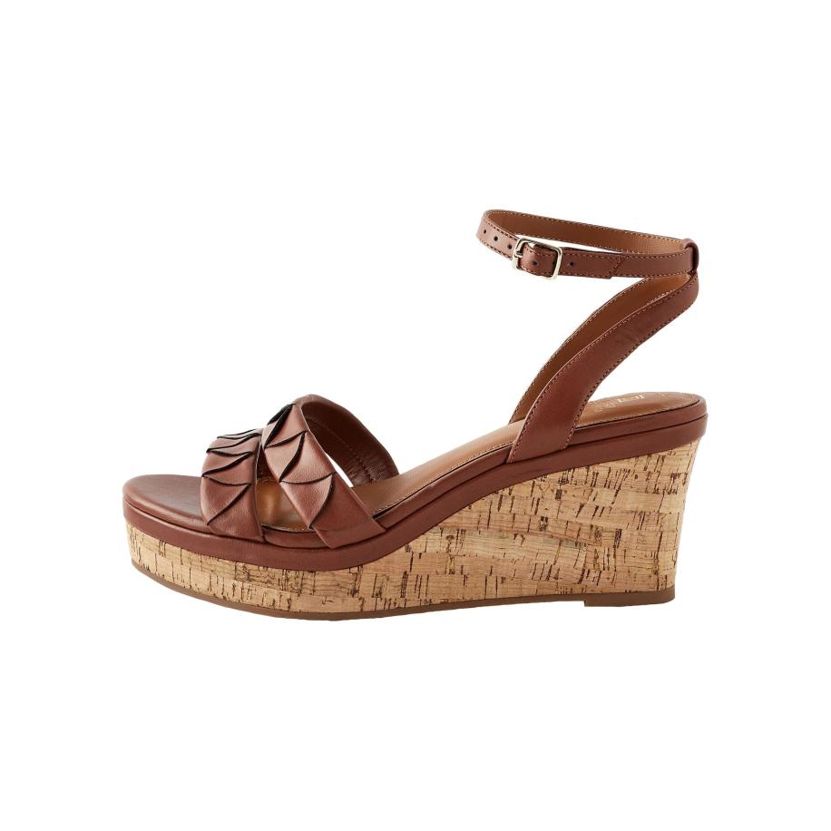 Next Next Sandaal Forever Comfort bruin -