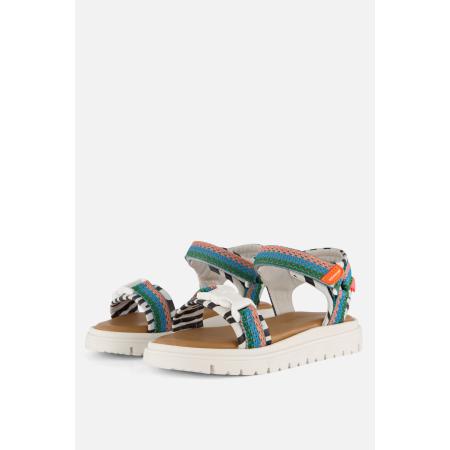 Vingino Sandalen blauw Textiel