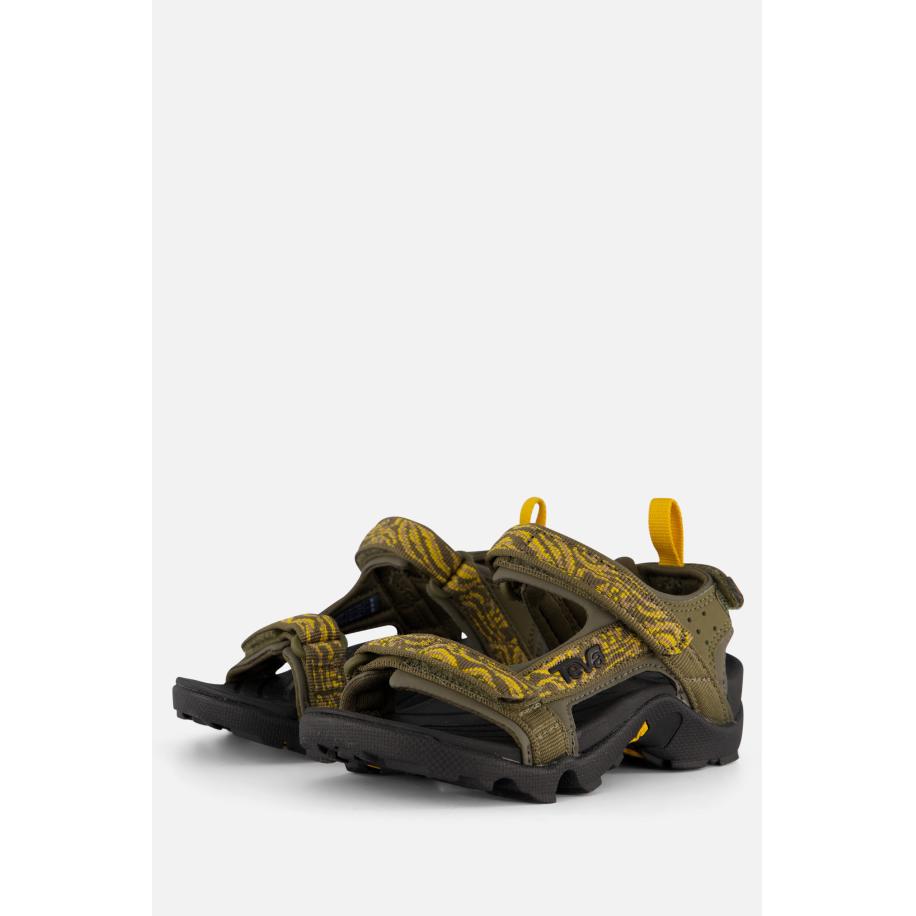 Teva Tanza Sandalen groen Textiel Groen