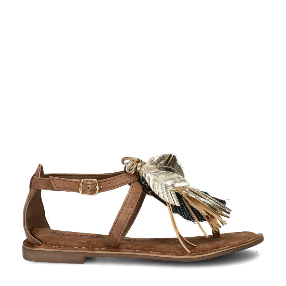 Lazamani sandalen Bruin 459729 Bruin