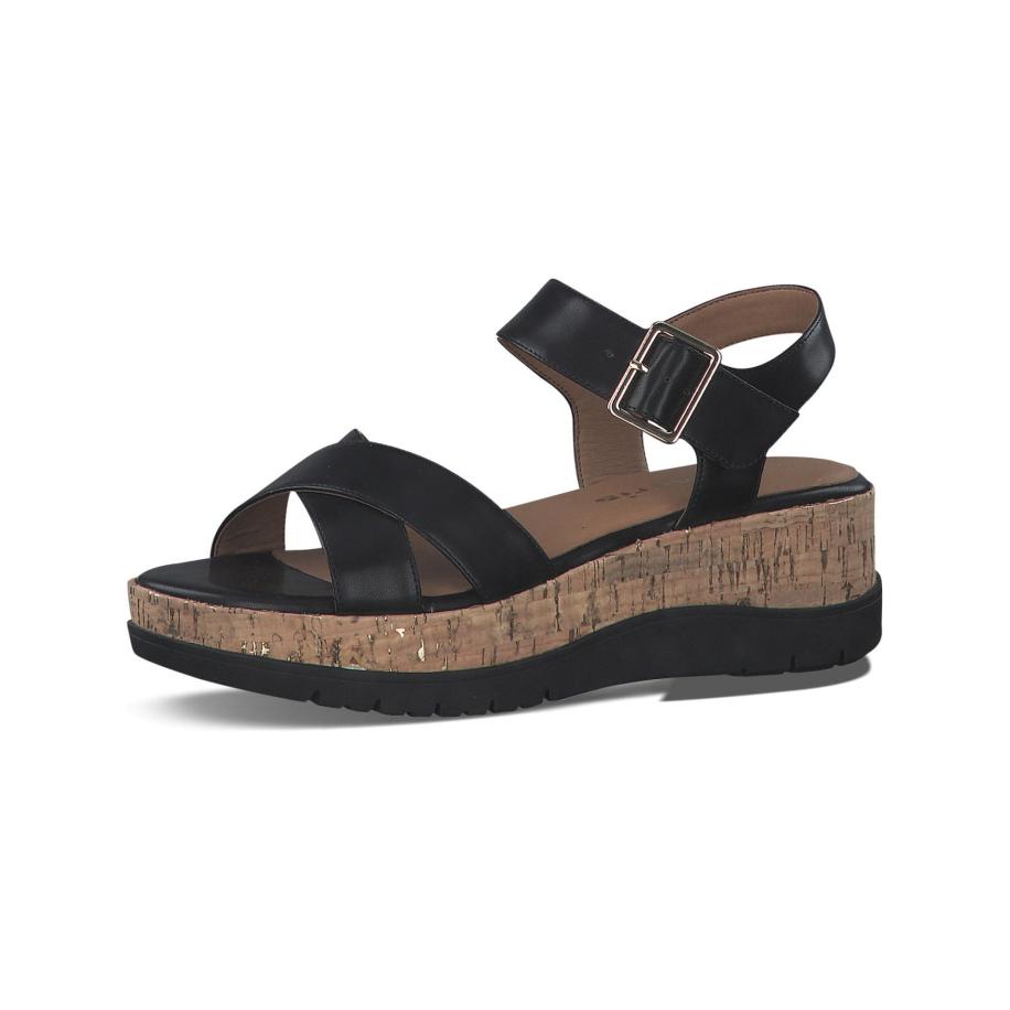 Tamaris Sandaal 28708 zwart Zwart