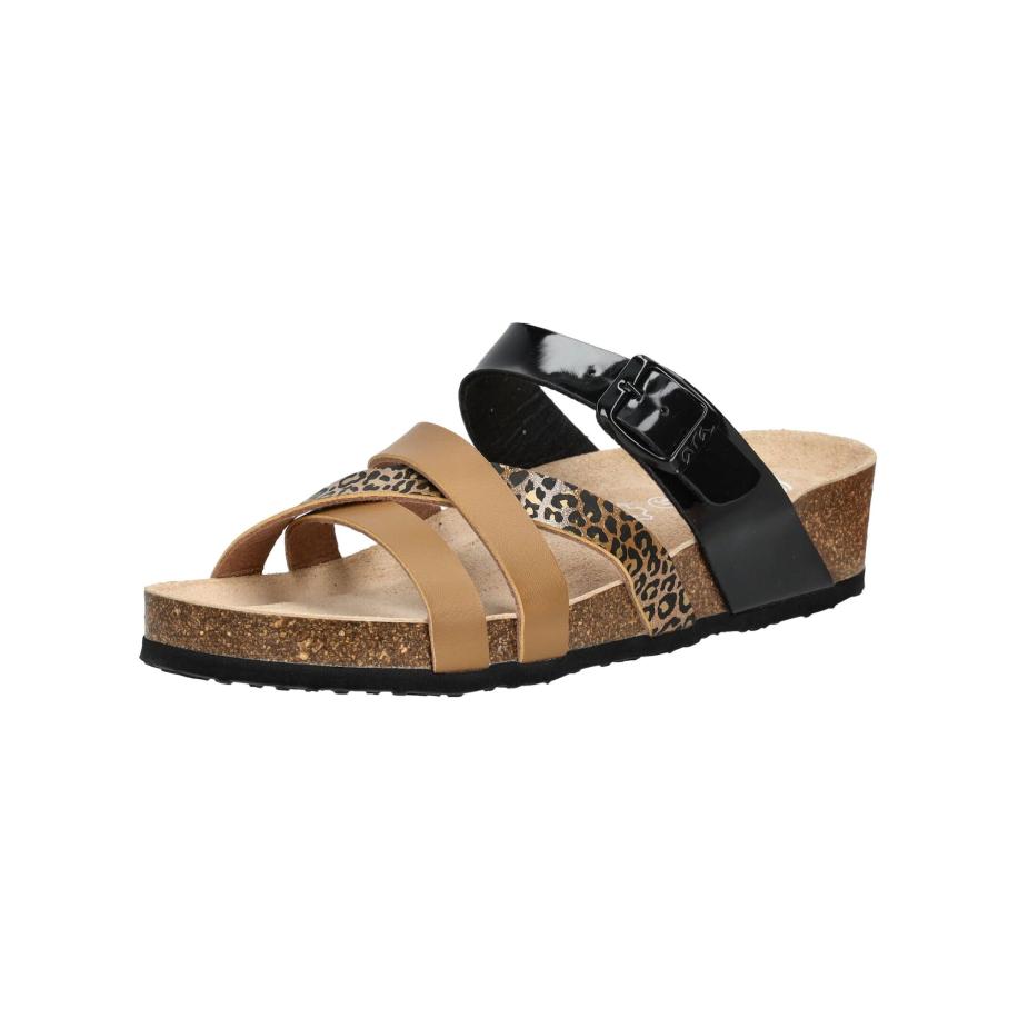 Ara ARA Muiltjes lichtbruin / oudroze / zwart -