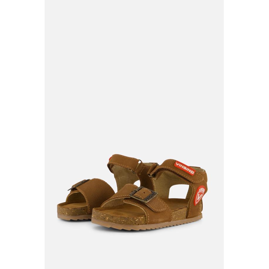 Vingino Jack Sandalen cognac Leer Bruin
