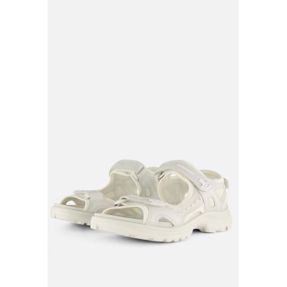 Ecco Offroad Yucatan W Sandalen wit Leer Wit