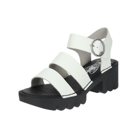 Fly London FLY LONDON Sandalen met riem wit
