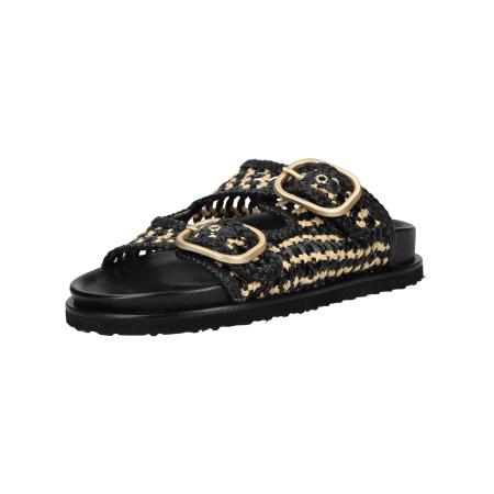 Inuovo INUOVO Muiltjes beige / zwart