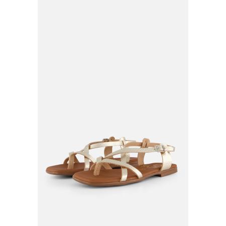 Oh My Sandals Sandalen goud Leer