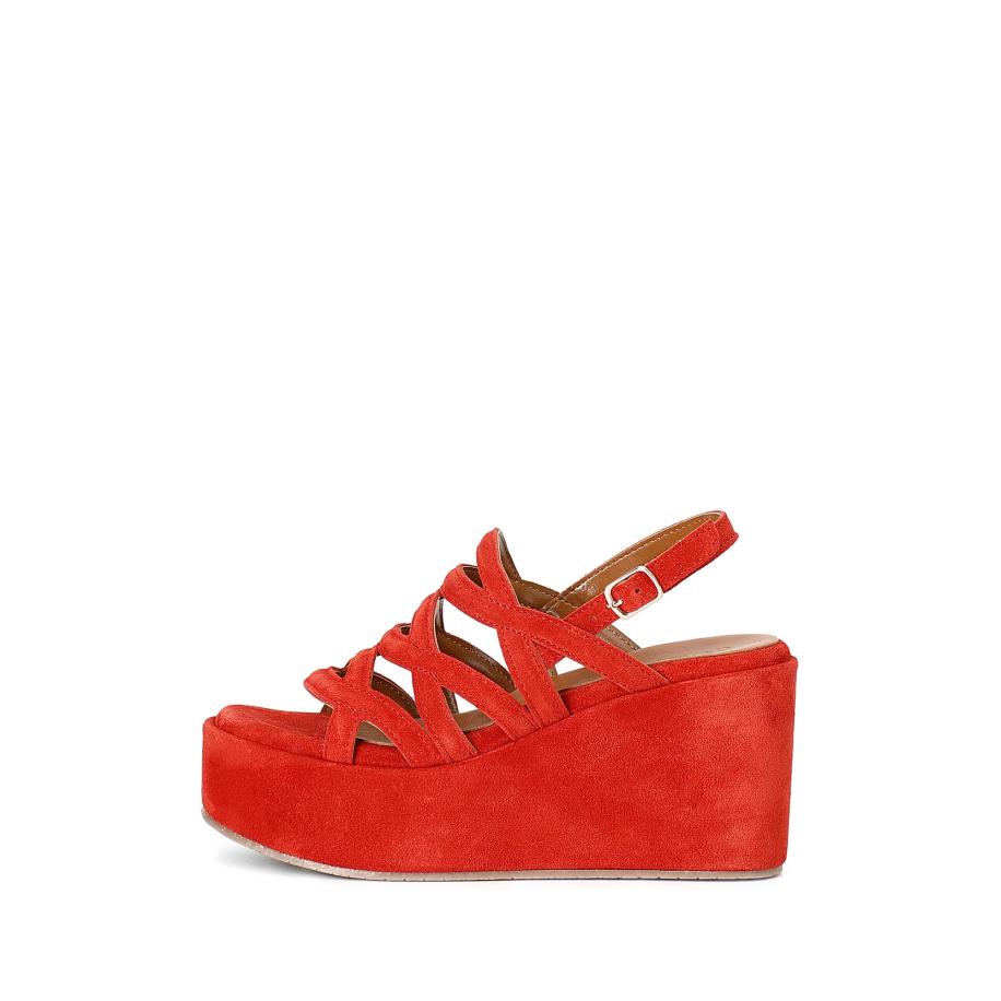 CAFèNOIR CAFè NOIR Sandaal rood -