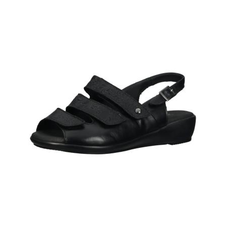 Arcopedico Arcopedico Sandalen met riem zwart