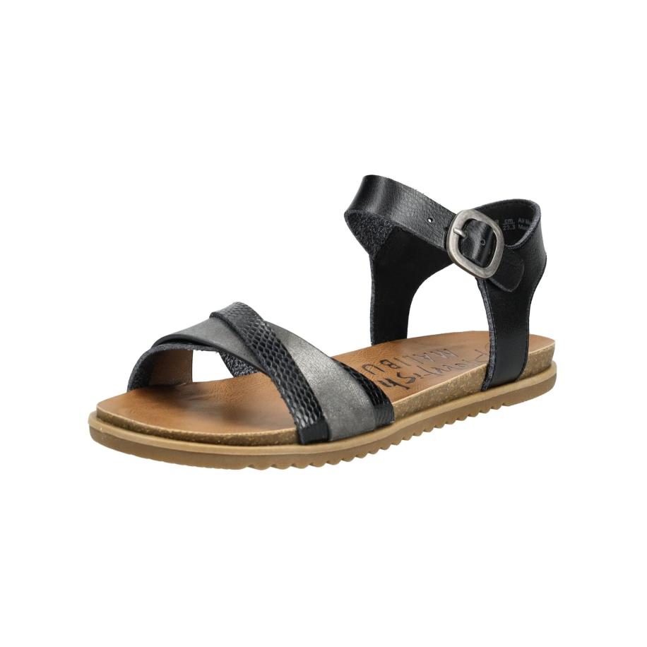 Blowfish Blowfish Malibu Sandalen met riem antraciet / zwart -