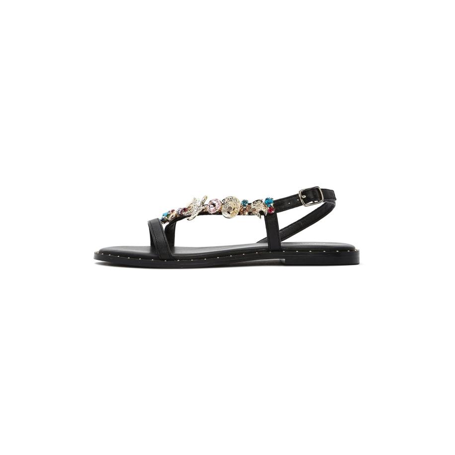 Derimod Derimod Sandalen met riem gemengde kleuren / zwart -