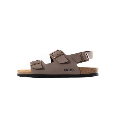 Bayton Bayton Sandalen mokka / brons / zwart
