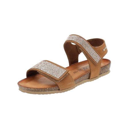 IGI&Co IGI&CO Sandalen met riem cognac / zilver / transparant