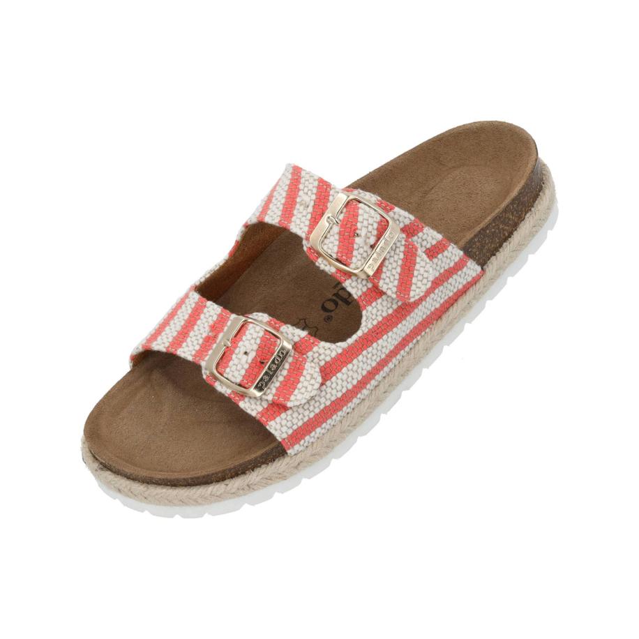 Palado Palado Muiltjes Korfu Marina pink / wit -