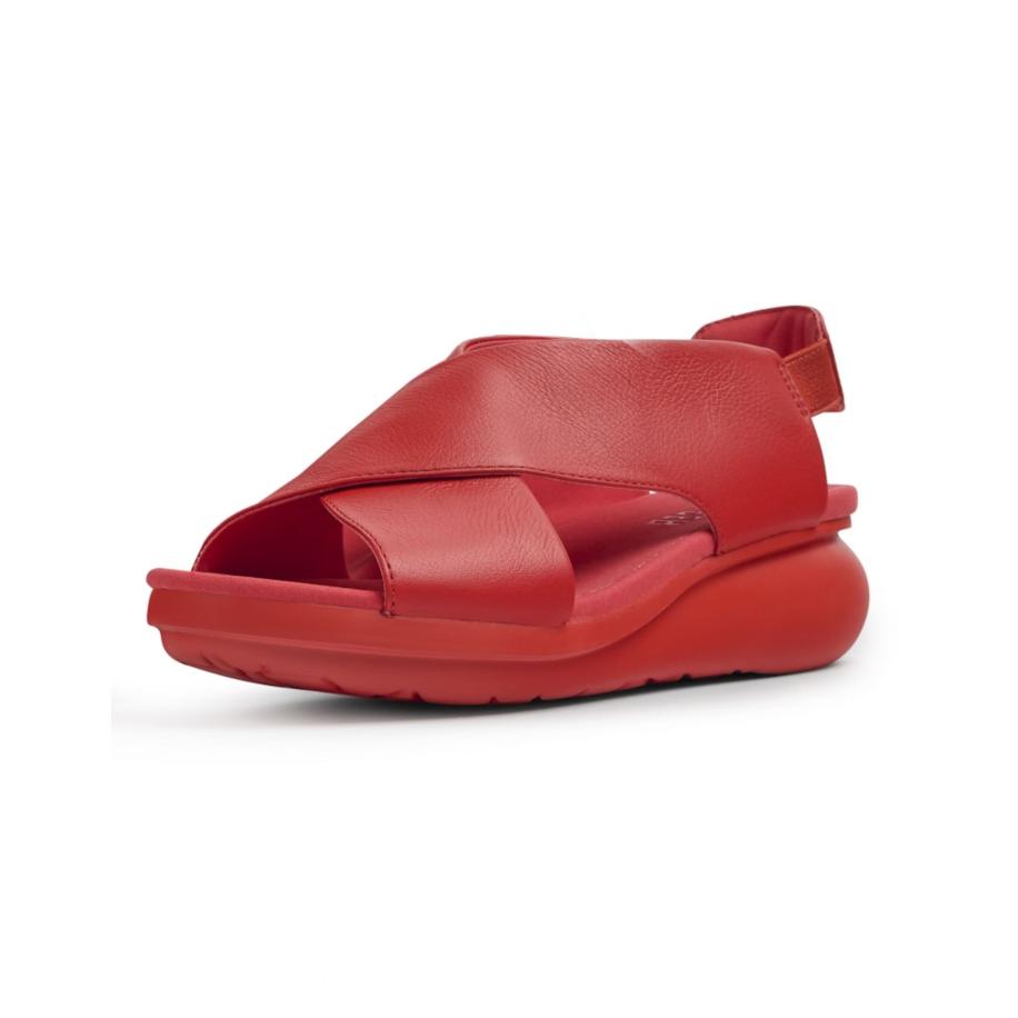 Camper CAMPER Sandalen met riem Balloon rood -