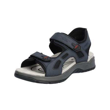 Rieker Rieker Wandelsandalen blauw / bloedrood / zwart