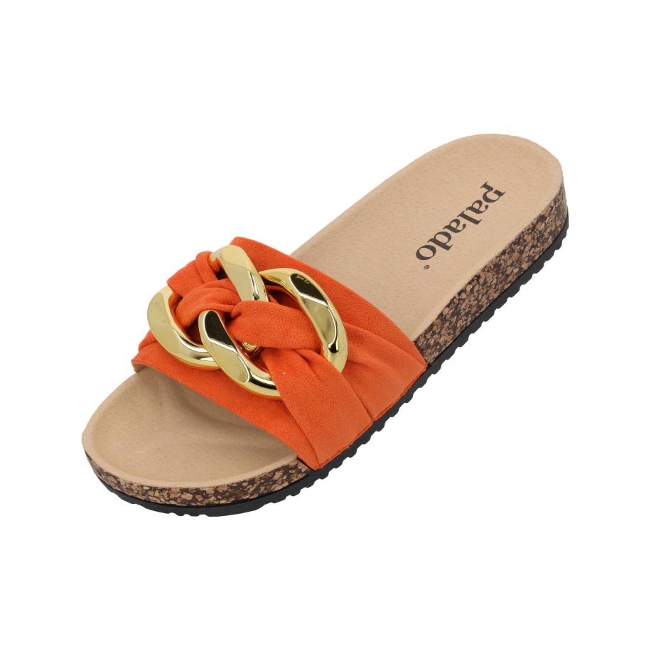 Palado Palado Muiltjes Geofo goud / donkeroranje -