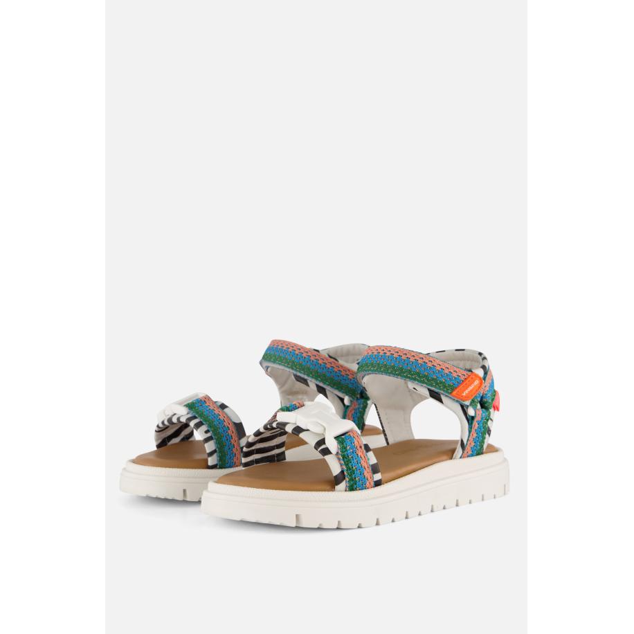 Vingino Sandalen blauw Textiel Blauw