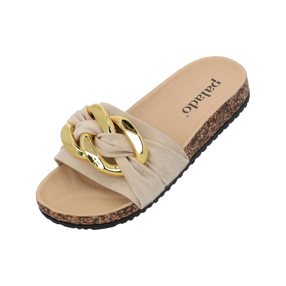 Palado Palado Muiltjes Geofo beige / goud -