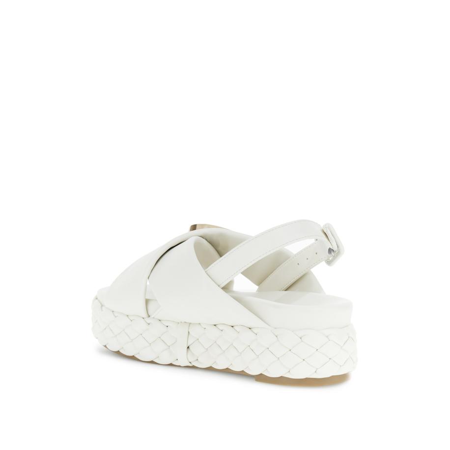 CAFèNOIR CAFè NOIR Sandalen met riem wit -