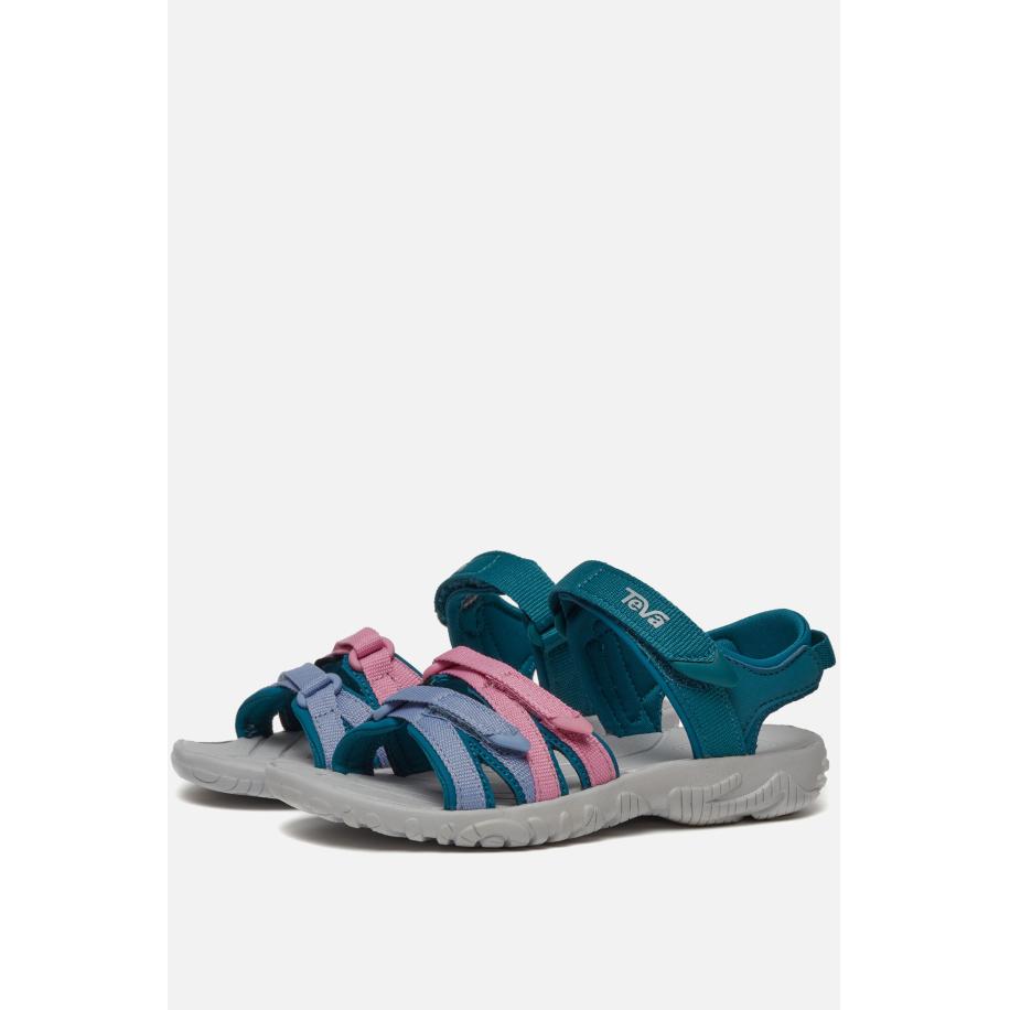 Teva Tirra Sandalen blauw Textiel Blauw