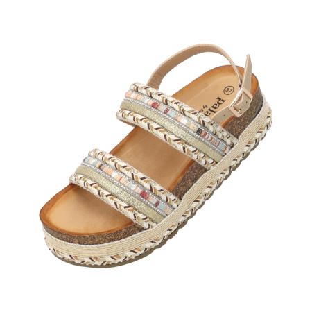 Sila Sahin Palado by Sila Sahin Sandaal Aifate goud / gemengde kleuren