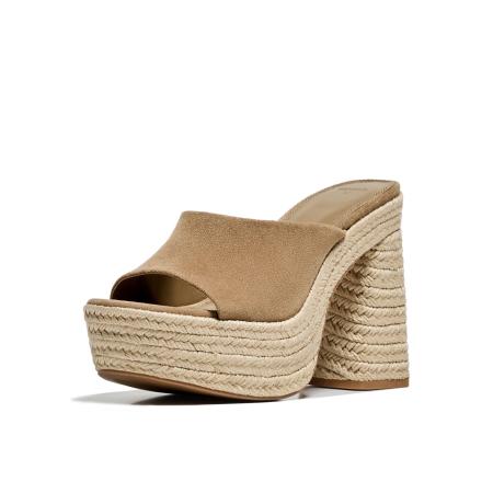 Bershka Bershka Muiltjes karamel