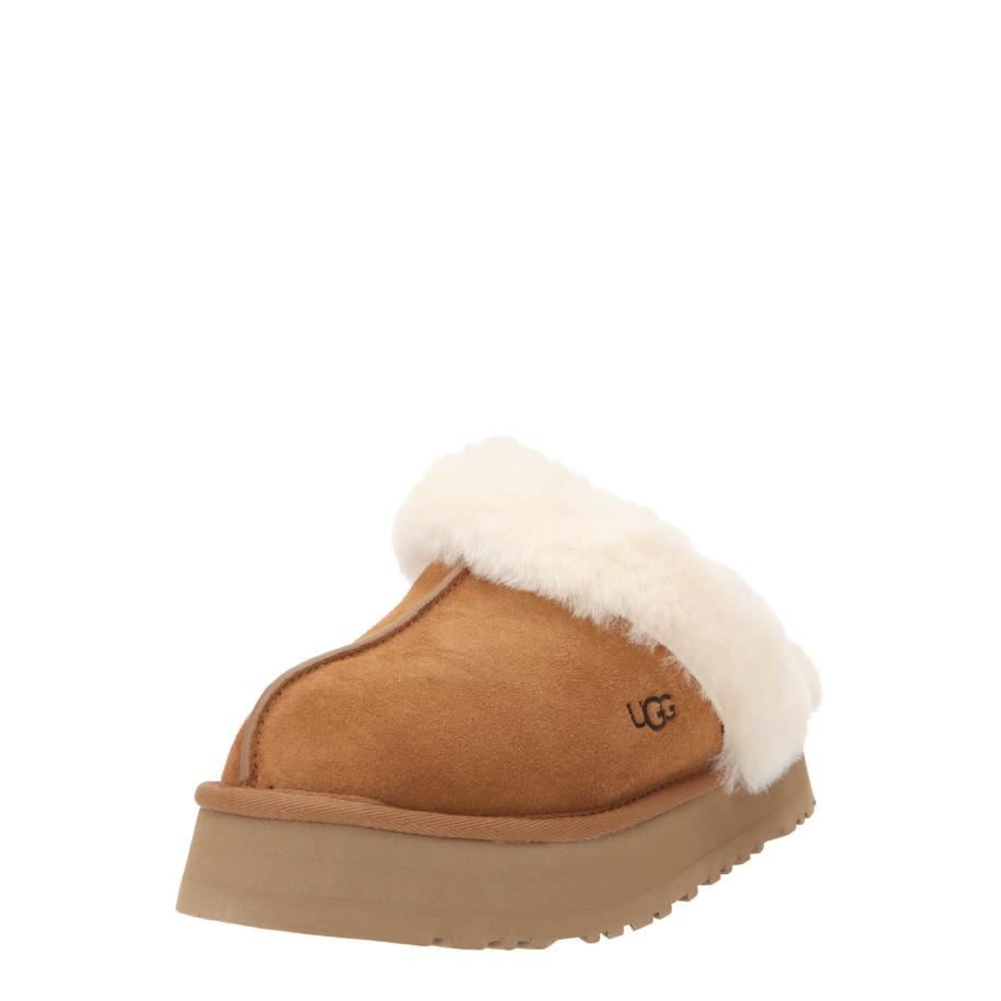 UGG UGG Muiltjes Disquette lichtbruin / natuurwit -