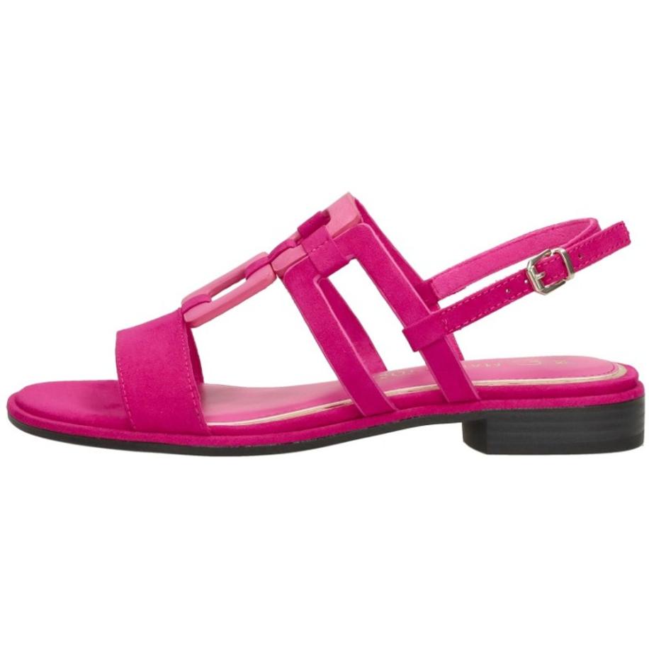 Marco Tozzi - Sandalen Plat Roze