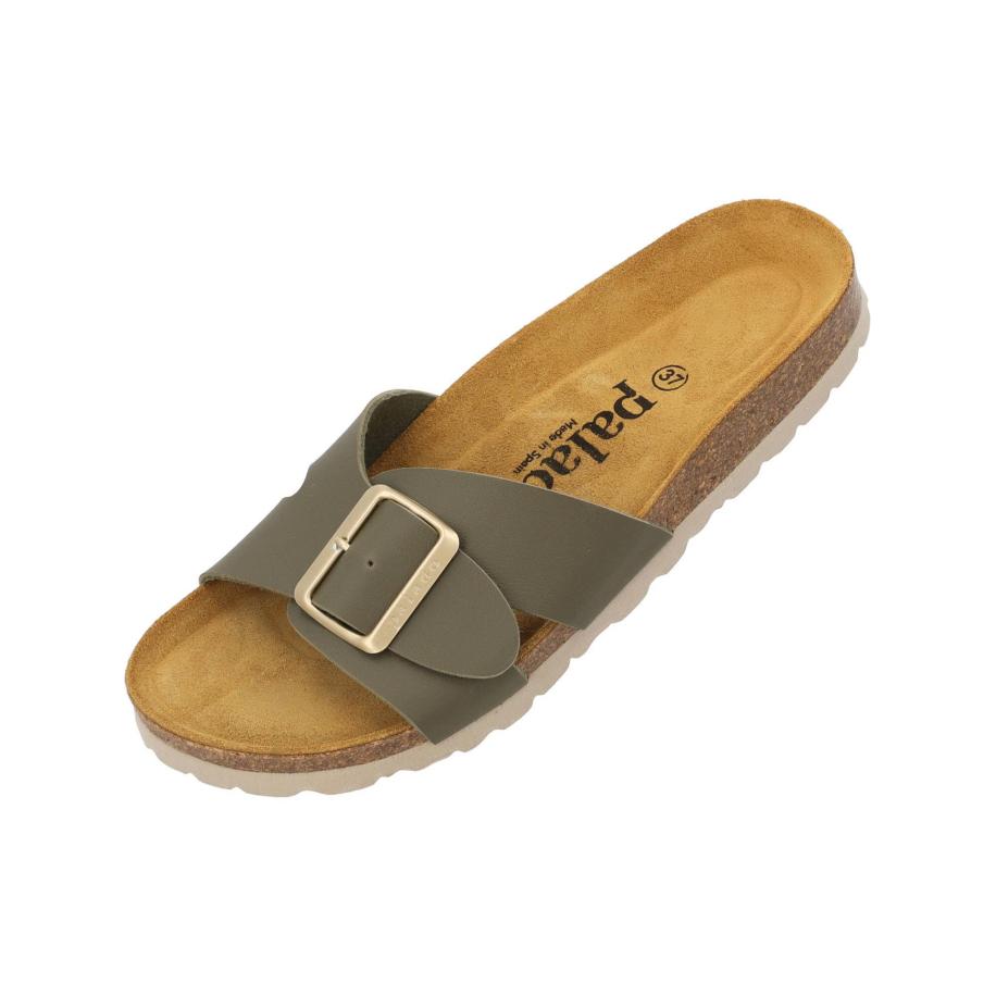 Palado Palado Muiltjes Tinos groen / olijfgroen / donkergroen -