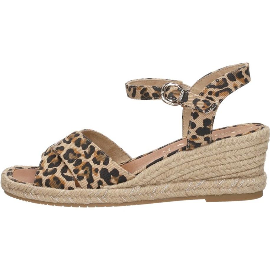 Tamaris - Sandalen Touwzool Bruin