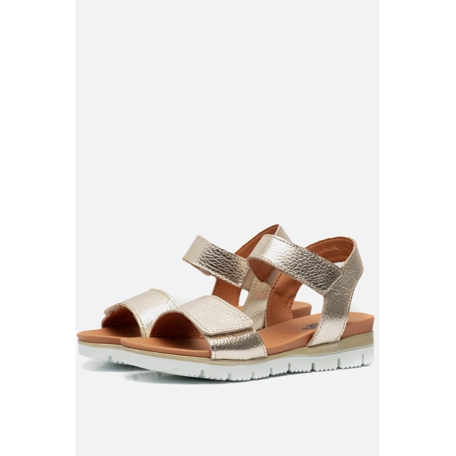Giga Sandalen goud Leer Goud