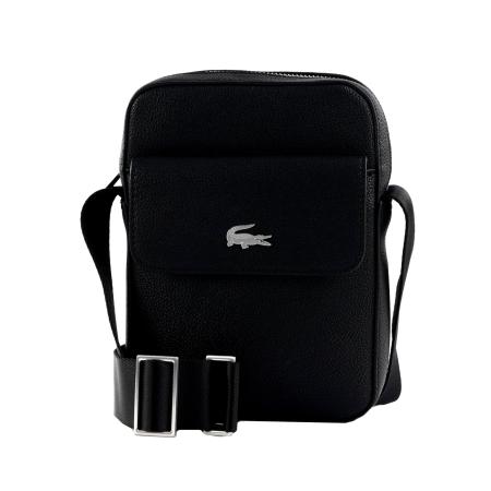 Lacoste LACOSTE Schoudertas zwart / wit