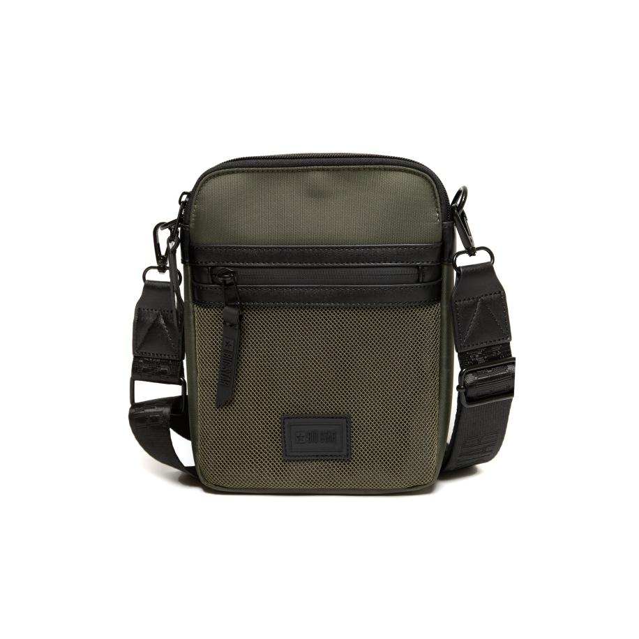 Big Star BIG STAR Schoudertas olijfgroen / zwart -