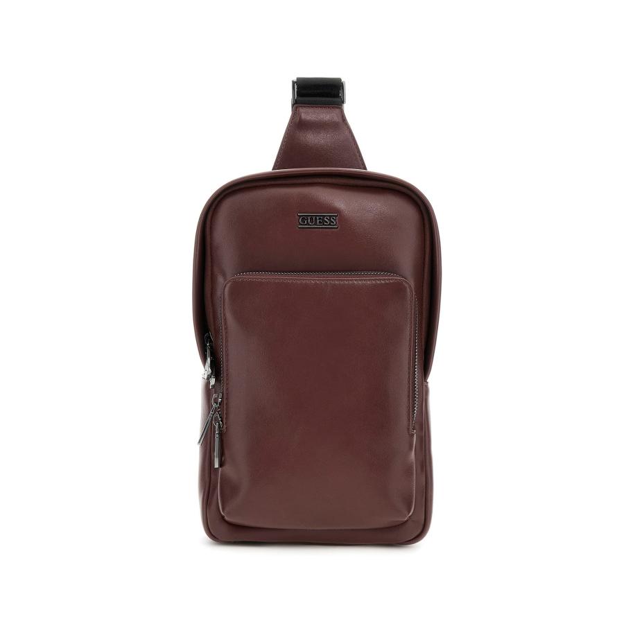 Guess GUESS Schoudertas Boston kastanjebruin -