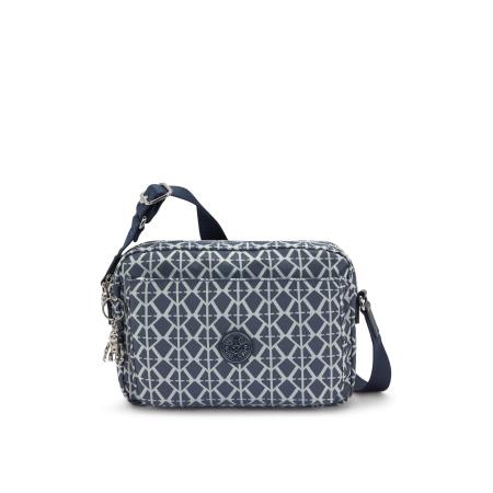 Kipling KIPLING Schoudertas Abanu M navy / wit