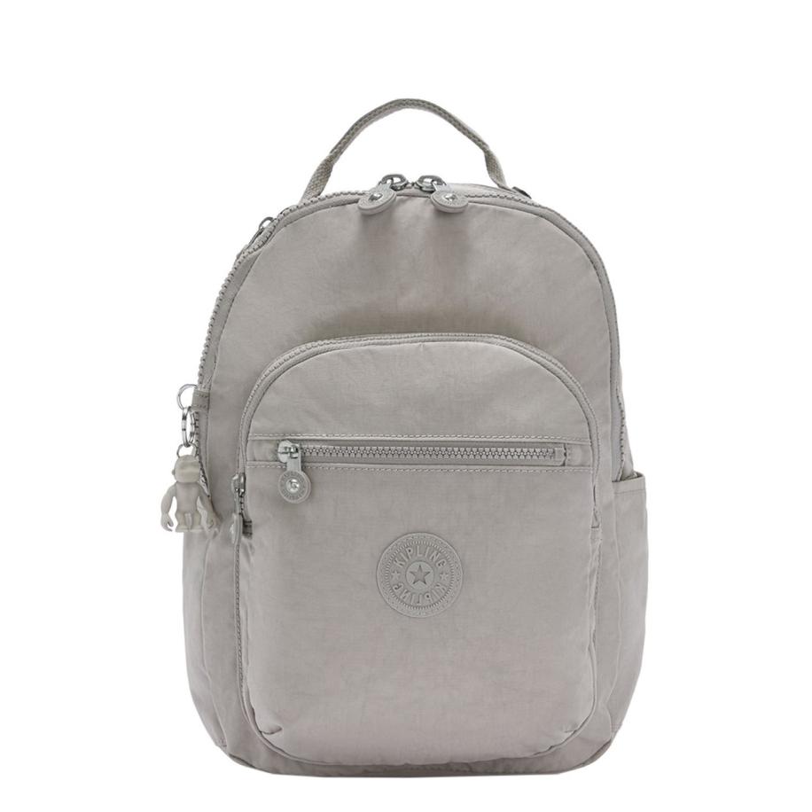 Kipling Seoul Rugzak S grey gris Grijs