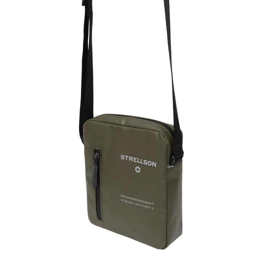 Strellson STRELLSON Schoudertas Stockwell 2.0 Marcus olijfgroen / natuurwit -