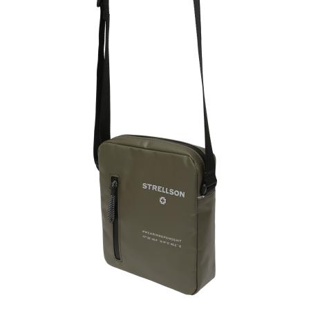 Strellson STRELLSON Schoudertas Stockwell 2.0 Marcus olijfgroen / natuurwit