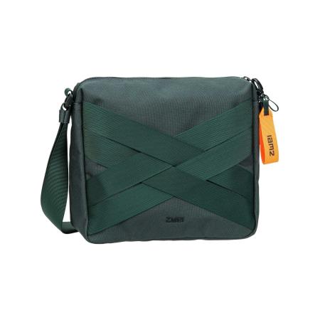 ZWEI Schoudertas Alex AL100 geel / donkergroen / zwart