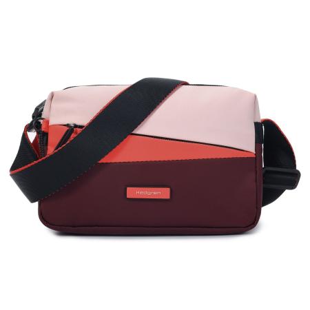 Hedgren Hedgren Schoudertas Nova Neutron zalm roze / rosa / bourgogne / zwart